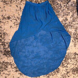 Streetwear Society Women's High-Low Skort | Size Medium | Blue
